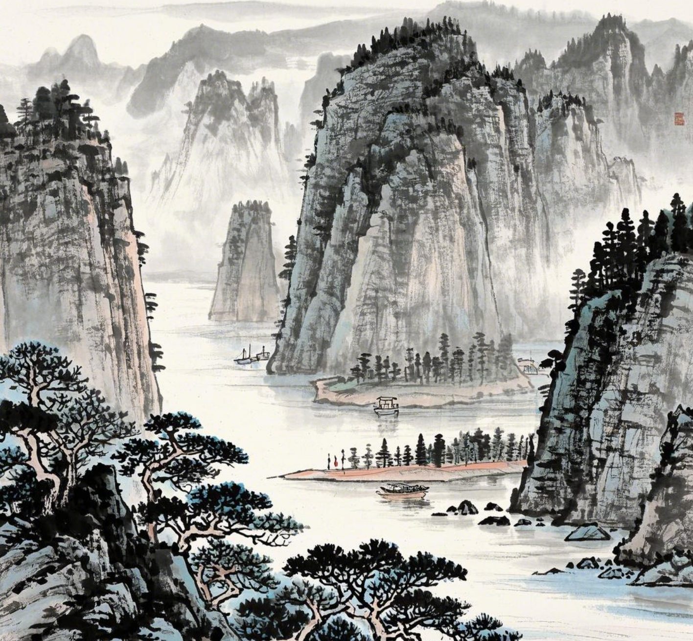 最美文山河与家国封面